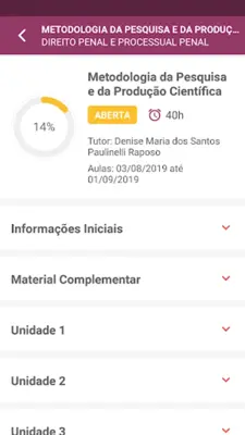 Portal do Aluno android App screenshot 4